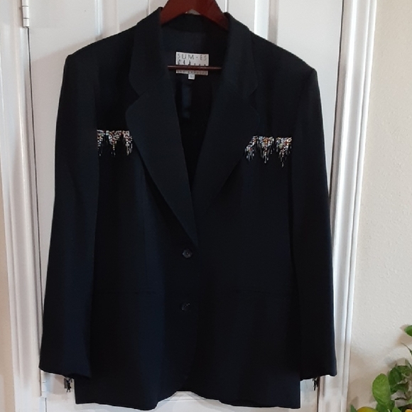 SUM - ES Jackets & Blazers - Vintage Fringe Sum-es Los Angeles Unique Jacket Coat Western Fringe Cowboy Large
